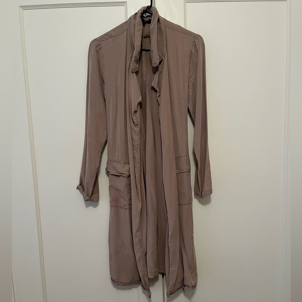Tan Forever 21 Trench Coat